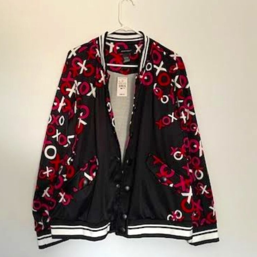 Ashley Stewart XOXO Design Track Jacket – Size 18/20 | Brand New w/ Tags